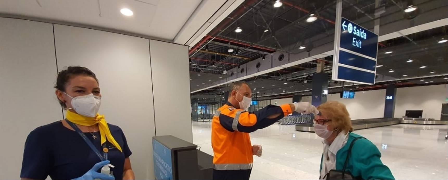 Aeroporto de Florianópolis implementa novas medidas de controle do coronavírus