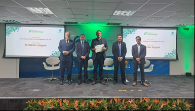 Aeroporto de Florianópolis conquista o primeiro lugar no Prêmio Aeroportos Sustentáveis da Anac