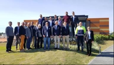 Presidente do conselho da Zurich Airport, Andreas Schmid, visita Aeroporto Internacional de Florianópolis